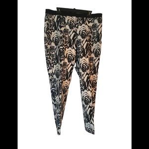 Adrianna Papell floral pants